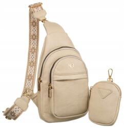  Roviccky női oldal-testtáska r-kp-01-dn-3938 l. Beige - beige (83795718-1)