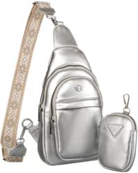  Roviccky női oldal-testtáska r-kp-01-hrh-3945 silver - ezüst (41674024-1)