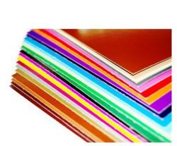  Dekorkarton, 1 oldalas, 48x68, világoszöld - 25 ív (ISKE113)