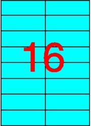 APLI Etikett, 105x37 mm, színes, APLI, kék, 320 etikett/csomag (LCA1596) - fiorex