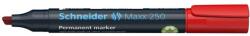 Schneider Alkoholos marker, 2-7 mm, vágott, SCHNEIDER "Maxx 250", piros (TSC250P) - fiorex