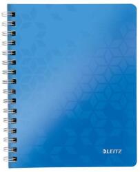 Leitz Spirálfüzet, A5, vonalas, 80 lap, LEITZ "Wow", kék (E46390036) - fiorex