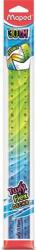 Maped Vonalzó, műanyag, 30 cm, MAPED "Twist`n Flex Decor (IMA279315) - fiorex