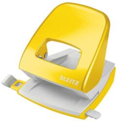 Leitz Lyukasztó, kétlyukú, 30 lap, LEITZ "Nexxt Wow", sárga (E50081016)