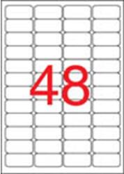 APLI Etikett, 45, 7x21, 2 mm, biztonsági, kerekített sarkú, APLI, 480 etikett/csomag (LCA11272)