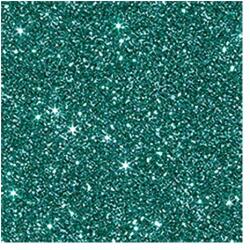  Glitterkarton, A4, 220 g, türkiz (HP16457) - fiorex