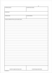 Victoria Paper Nyomtatvány, ellenőrzési napló, 25x3, A4, VICTORIA PAPER "C. 18-72 (NVC1872)