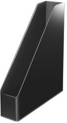 Leitz Iratpapucs, műanyag, 73 mm, kettős színhatású, LEITZ "Duo", fekete (E53620095) - fiorex