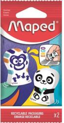 Maped Radír, vegyes minták, MAPED "Ergo Fun Multicolor (IMA119002)