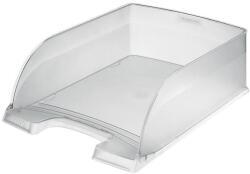 Leitz Irattálca, műanyag, LEITZ "Plus Jumbo", áttetsző fehér (E52330003) - fiorex