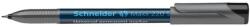 Schneider Alkoholos marker, OHP, 0, 4 mm, SCHNEIDER "Maxx 220 S", fekete (TSC220FK) - fiorex