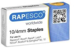 Rapesco Tűzőkapocs, No. 10, horganyzott, RAPESCO - 1000db (IRAP510VZ3)