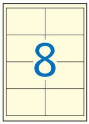 APLI Etikett, 97x67, 7 mm, színes, APLI, krémszínű, 160 etikett/csomag (LCA11801) - fiorex