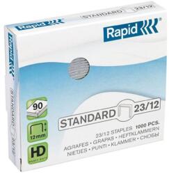 Rapid Tűzőkapocs, 23/12, horganyzott, RAPID "Standard" - 1000db (E24869400)