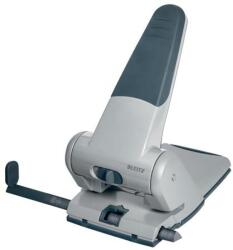 Leitz Lyukasztó, nagyteljesítményű, kétlyukú, 65 lap, LEITZ "5180", ezüst (E51800184)