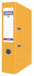 DONAU Iratrendező, 75 mm, A4, PP/karton, élvédő sínnel, DONAU "Life", neon sárga (D3969NS) - fiorex