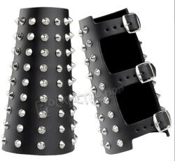Black & Metal Brăţară piele Cones - BWZ-053
