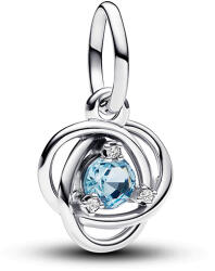 Pandora Moments Tengerkék örökkévalóság kör függő ezüst charm - 793125C03 (793125C03)