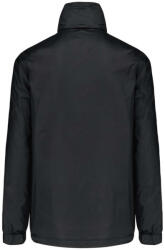 Kariban Uniszex rejtett kapucnis széldzseki hálós béléssel, Kariban KA632, Black-3XL (ka632bl-3xl)