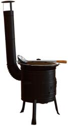 Perfect Home Set cuptor pentru ceaun cu ceaun emailat 36 cm - 14 litri Ceaun