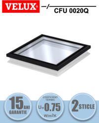 Velux Fereastra pentru acoperis terasa fixa VELUX CFU 0020Q 2 sticle (CFU 60X60 0020Q)