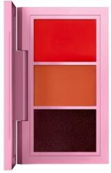 M·A·C MAC, From Harris With Love, Lip Palette, Roman Revelation: Bright Orange (Matte) + No Place Like LA: Warm Nude (Amplified) + London Grind: Deep purple (Amplified), 3 g