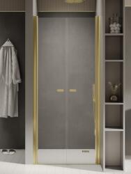 NEW TRENDY New Soleo Light Gold zuhanyajtók 170 cm dönthető arany fényes/átlátszó üveg D-0526A (D0526A)
