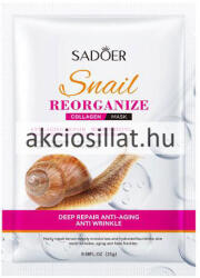 Sadoer Snail Reorganize Collagen Mask fátyolmaszk 25g