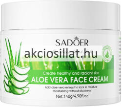 SADOER Aloe Vera Face Cream Aloe Verás Hidratáló Arckrém 140g