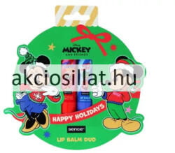 Sence Disney Mickey Egér és Minnie Egér Happy Holidays Ajakápoló 2x4.3g