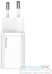 Baseus wall charger Type C PD QC3.0 20W Super Si CCSUP-B02 white