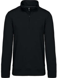 Kariban KA487 ZIPPED NECK SWEATSHIRT (ka487bl-l)