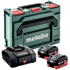 Metabo Basic-Set set incarcator si acumulator 2 x LiHD 8.0 Ah ASC 290 +mB (685303000)
