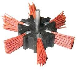 Extol PVC csiszoló körkefe; 100mm, 6mm-es csap, fúróba fogható, max. 4500 ford. /perc (17060) (17060)