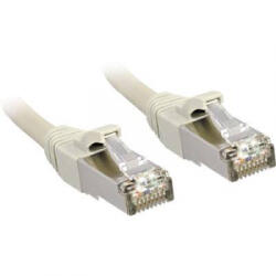 Lindy RJ45 Hálózat Csatlakozókábel CAT 6 S/FTP 20.00 m Szürke Védővel LINDY (45589)