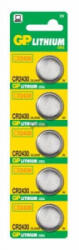 GP Batteries 3V CR Lithium gombelem CR2430 (5db/blister) (GPCR2430-7C5)