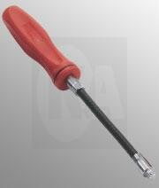 Genius Tools Csavarhúzó, flexibilis, dugókulcshoz 1/4", - Genius (594+0250)