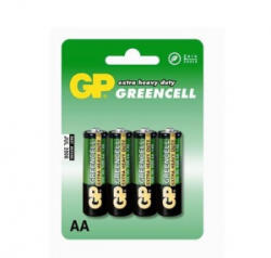 GP Batteries 1.5V Greencell 15G ceruza (AA) elem (4db/blister) (GP15GPL-2) (GP15GPL-2)