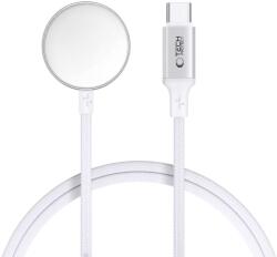 Tech-Protect Mc02 Ultraboost Mágneses Töltő Type-C Kábel 100cm Apple Watch Fehér