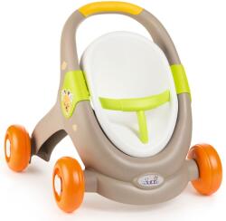 Smoby Carucior pentru papusi Smoby Minikiss 3 in 1 gri - hubners