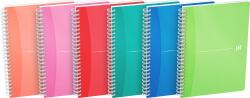 OXFORD Caiet organizator Oxford Office My Colours, A5, 90 file, coperta PP, diverse culori, patratele COX018