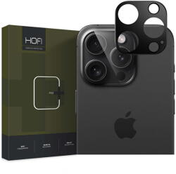 HOFI Rama protectie Camera spate HOFI ALUCAM PRO+ pentru Apple iPhone 16 Pro Max / 16 Pro, Neagra (ram/ca/hof/al/ai16pro/hy/ne)