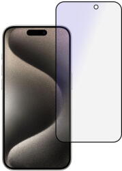 Folie de protectie Ecran Anti Blue Light OEM pentru Apple iPhone 16 Plus, Sticla Securizata, Full Glue, Neagra (fol/ec/an/oem/ai1/st/fu/ne) - vexio