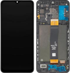 MP Piese si componente Display cu Touchscreen MP compatibil cu Samsung Galaxy A32 5G A326, cu Rama, Negru (dis/mp/sga326/cu/ne) - vexio