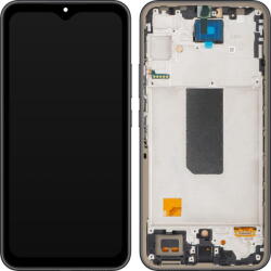 MP Piese si componente Display cu Touchscreen MP compatibil cu Samsung Galaxy A34 A346, cu Rama, Negru (Graphite) (dis/mp/sga346/cu/ne)