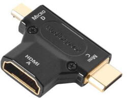 Audioquest Media convertor Adaptor HDMI A to C & D Audioquest, cod HDMACDAD (HDMACDAD)