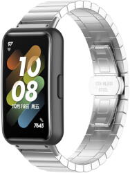 Techsuit Curea pentru Garmin Fenix 3/3 HR/5X/5X Plus/6X/6X Pro/7X/7X Pro Solar - Techsuit Watchband QuickFit 26mm (W012) - Silver (KF2344038)