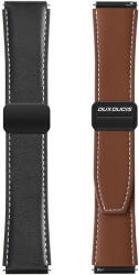 Dux Ducis Curea DUX DUCIS YA pentru Samsung Galaxy Watch / Huawei Watch / Honor Watch Series, 22mm, Neagra (cur/dux/ya/sa/22/ne)