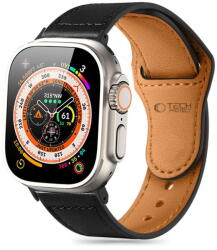 Tech-Protect Curea Tech-Protect NaturalFit pentru Apple Watch 49mm / 45mm / 44mm / 42mm Series, Neagra (cur/tec/na/apseries/ne)
