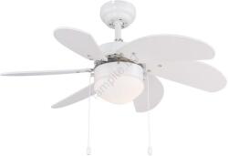 ZEVENTI - Вентилатор за таван FAMARA 1xE14/60W/230V бял (ZV0016)